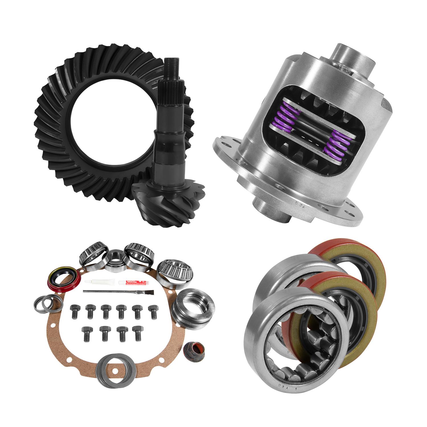 Yukon Gear & Axle 8.8" Ford 3.31 Rear Ring & Pinion, Install Kit, 28Spl Posi, 2.25" Axle Bearings - YGK2221