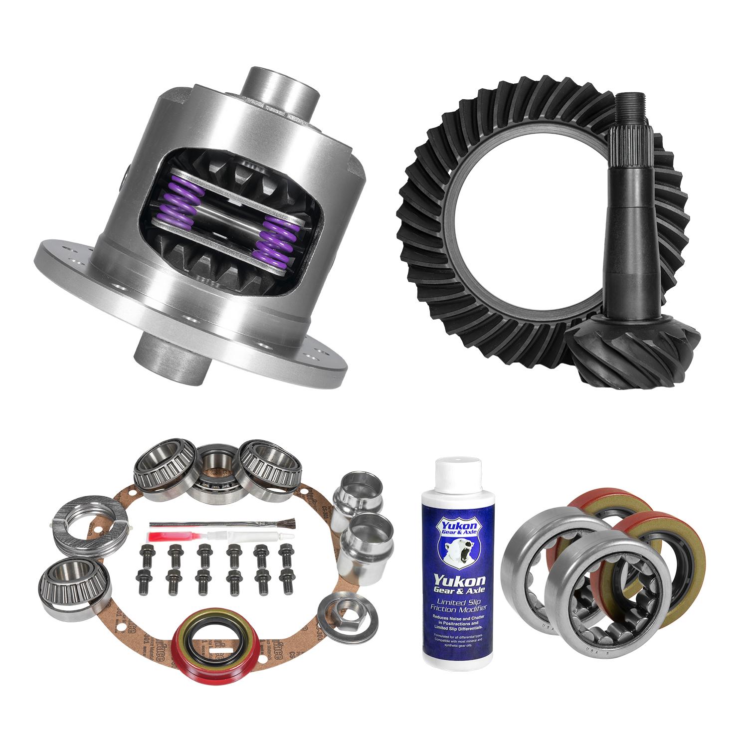 Yukon Gear & Axle Muscle Car Limited Slip & Re-Gear Kit For Gm 12P, 30 Spline, 4.11 Ratio - YGK2324