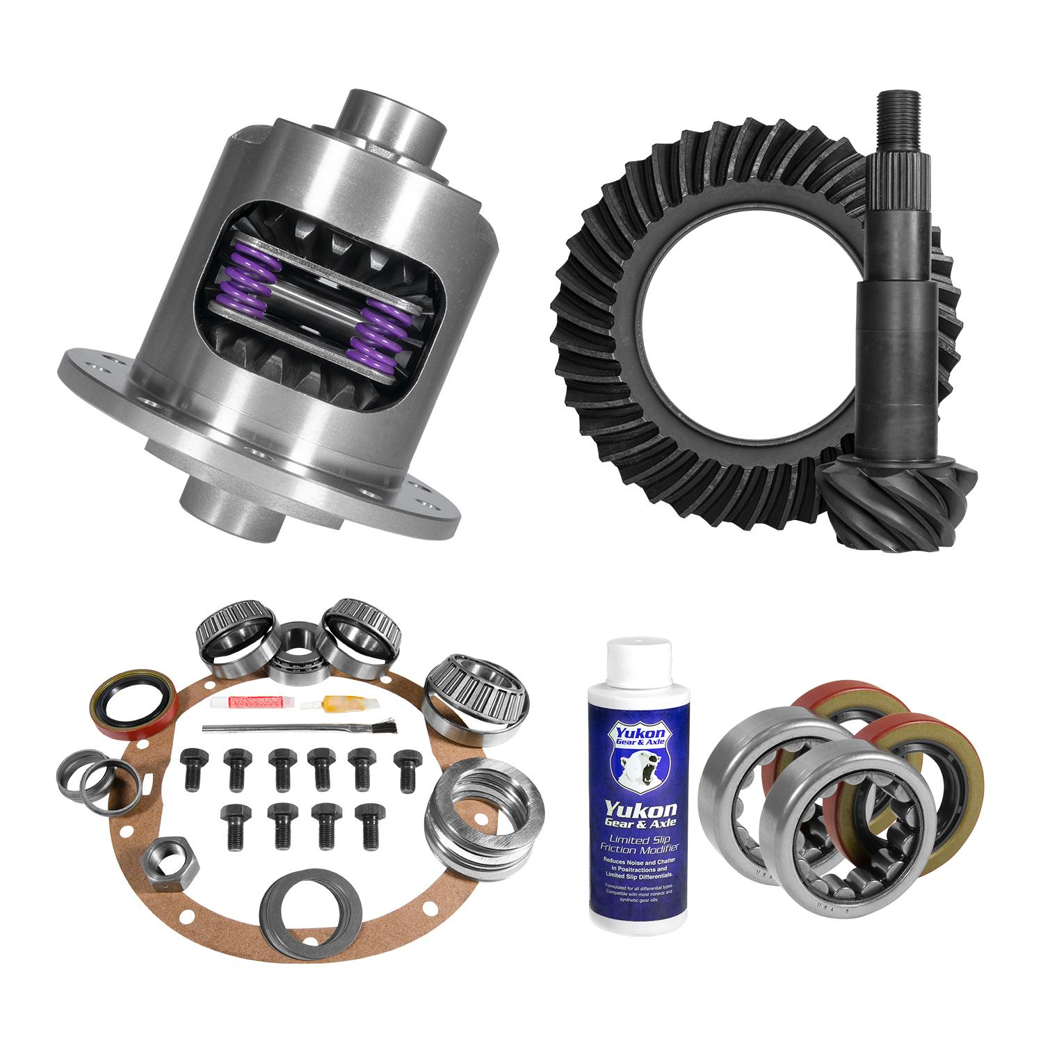 Yukon Gear & Axle Muscle Car Limited Slip & Re-Gear Kit For Gm 8.5”, 30 Spline, 4.11 Ratio - YGK2339