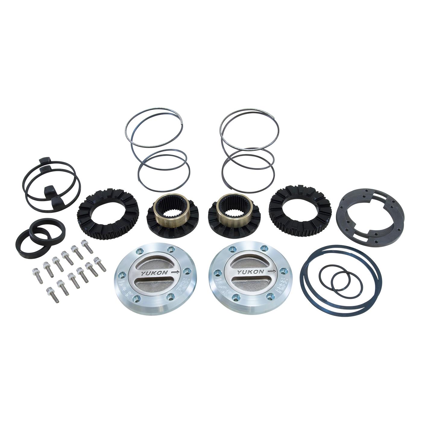 Yukon Gear & Axle Yukon Hardcore Locking Hub Set Dana 60 35-Spline 1999-2004 Ford - YHC70002