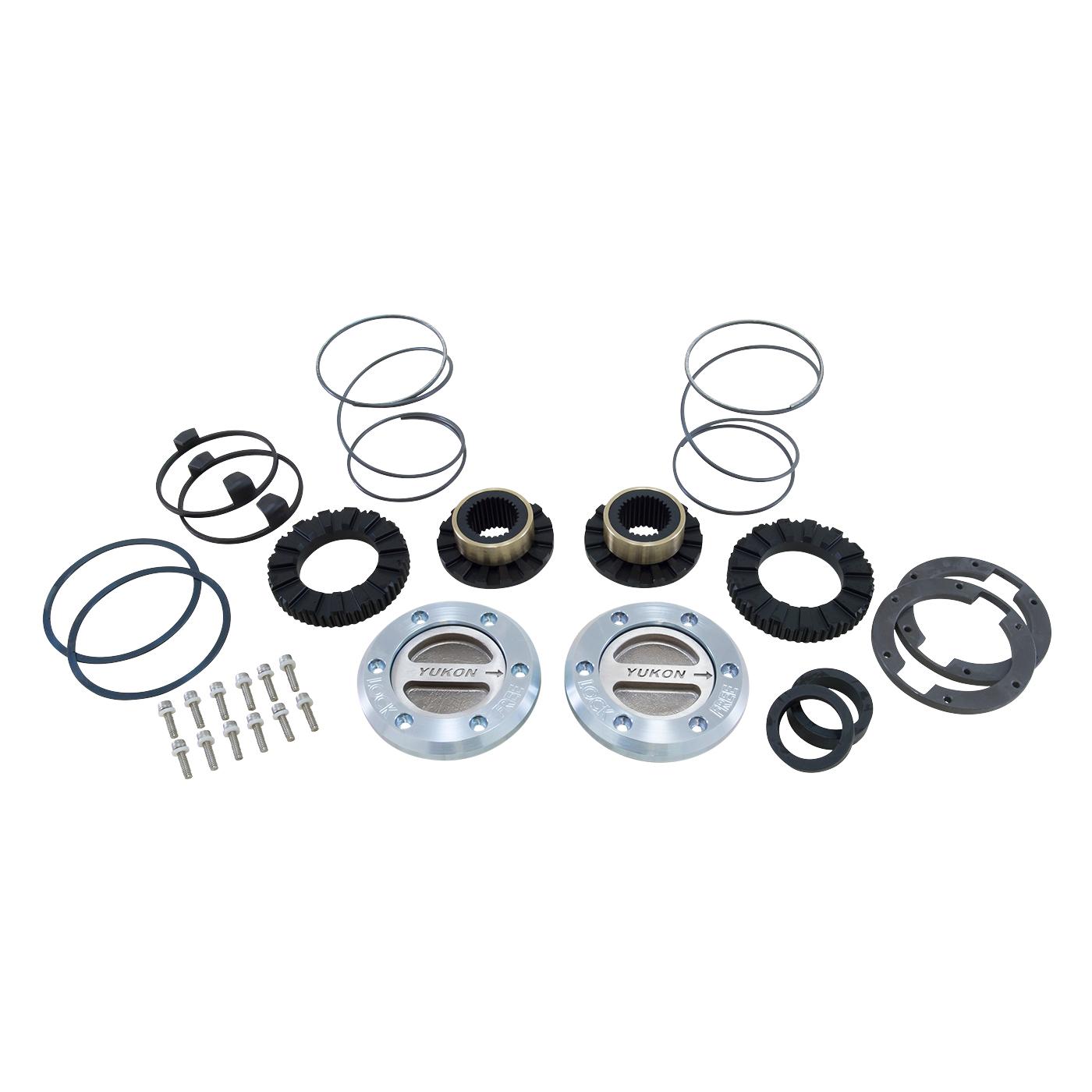 Yukon Gear & Axle Yukon Hardcore Locking Hub Set Dana 60 30-Spl 1999-2004 Ford - YHC70004