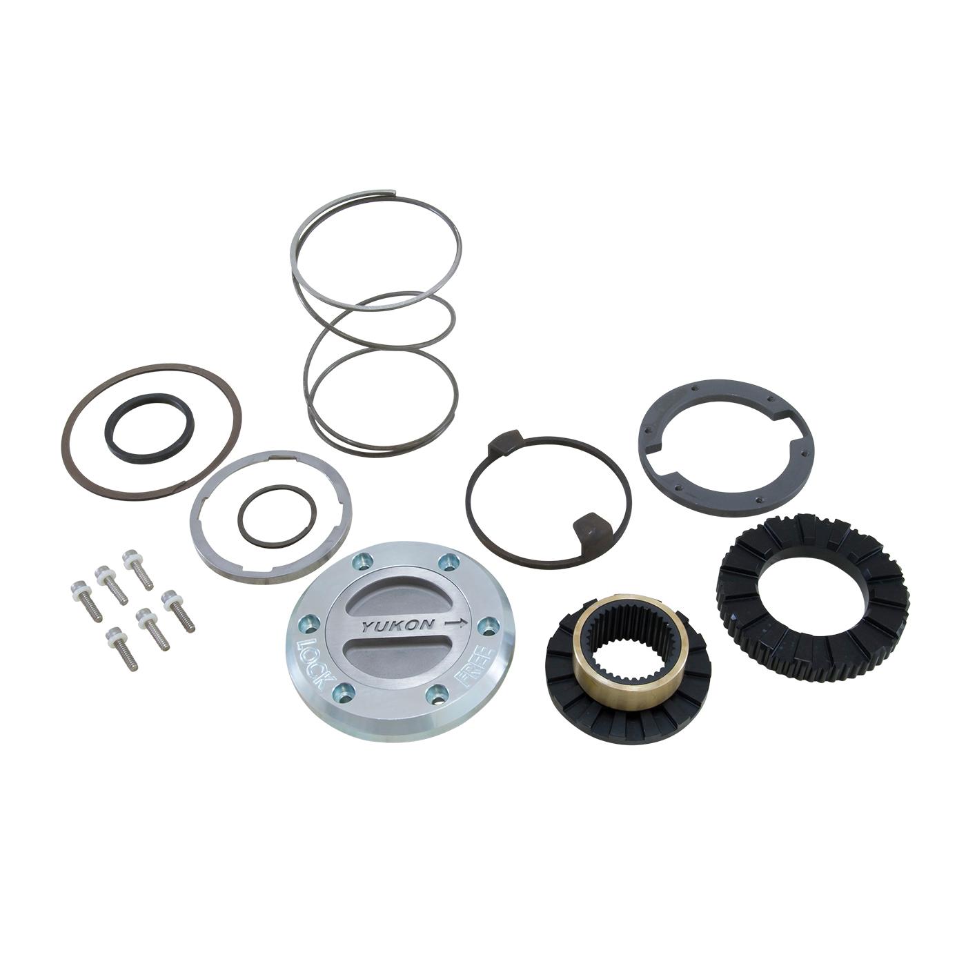 Yukon Gear & Axle Yukon Hardcore Locking Hub Set 1994-1999 Dana 60 with Spin Free Kit 1 side only - YHC71008