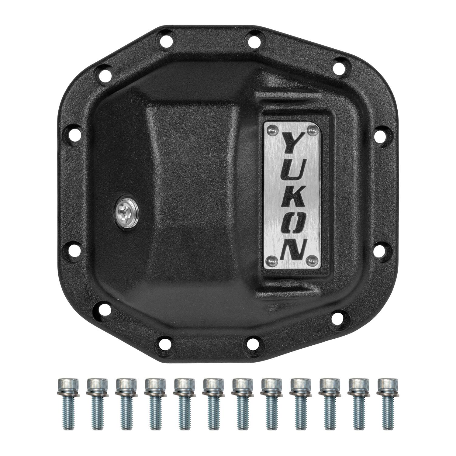Yukon Gear & Axle Yukon Hardcore Nodular Iron Cover for Jeep Wrangler JL Dana 30 - YHCC-D30JL