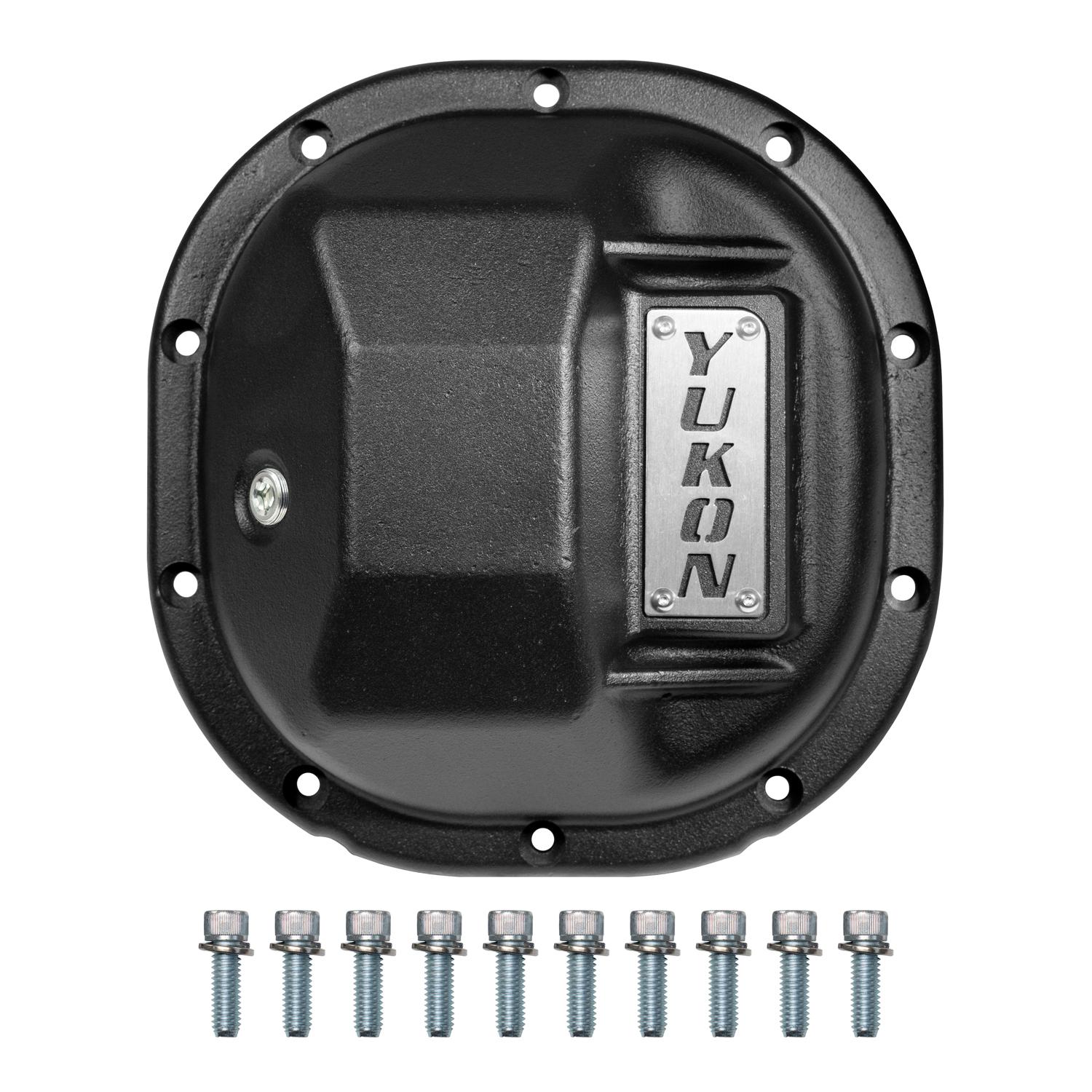 Yukon Gear & Axle Yukon Hardcore Nodular Iron Cover For 8.8" Ford (1980-2014 Ford, Lincoln Fitment) - YHCC-F8.8