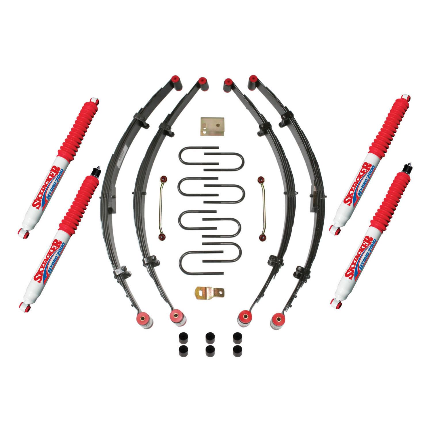 Skyjacker Jeep YJ Sport Lift Kit 4 Inch Lift 87-95 Wrangler YJ - YJ41BKH