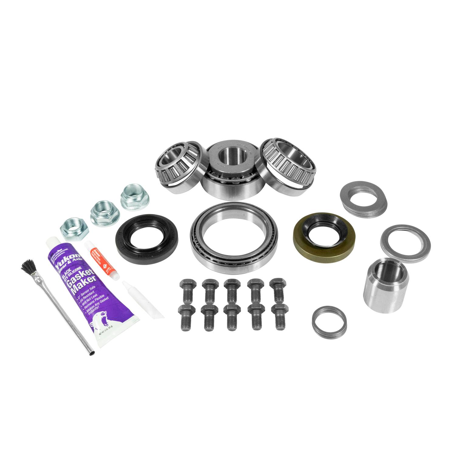 Yukon Gear & Axle Master Overhaul Kit, Toyota Tacoma/4Runner, With Oem E-Locker, Incl Spacer - YK TACLOC-SPC