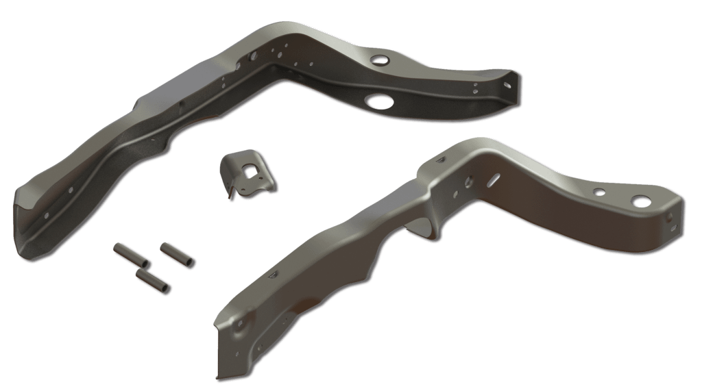 AFCO Chevelle Frame Replacement Left Side Frame Horn AFCO - 40016