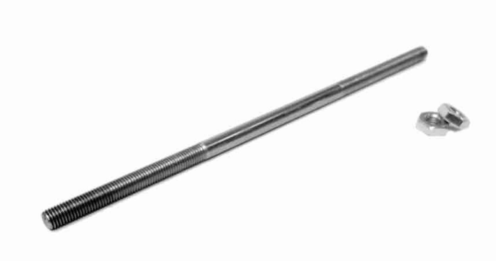 Steinjager Threaded Rods with Nuts Linkage Rods M8 x 1.25 Plated Zinc Yellow 370mm Long - J0028792