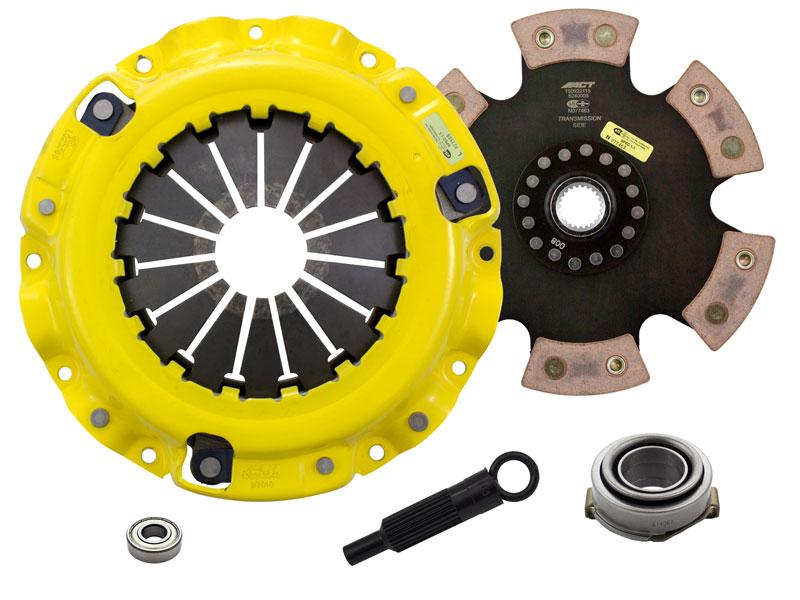 ACT Clutches HD/Race Rigid 6 Pad (1988-1991 626,1988-1992 MX-6,1989-1992 Probe,1988-1991 929) - Z64-HDR6