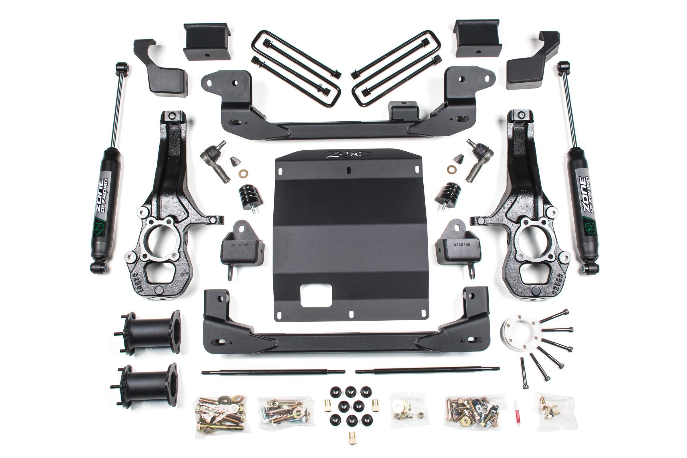 Zone Offroad 15-22 Colorado/Canyon 5.5 Inch Suspension With Nitro Shocks - ZONC39N