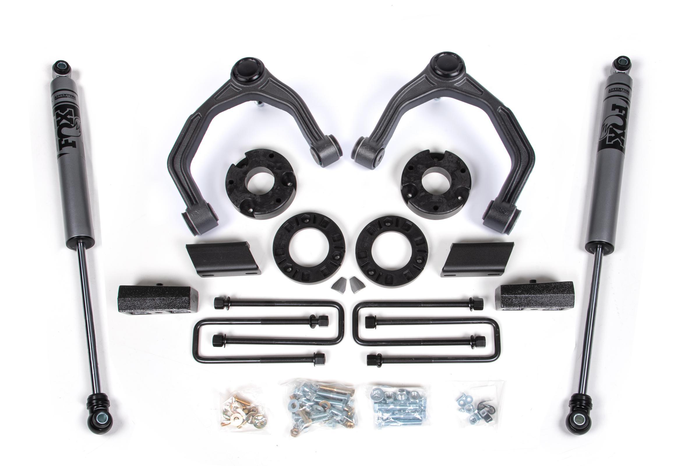 Zone Offroad 19-23 Silverado/Sierra 1500 3.5 Inch Adventure Series Lift Kit With FOX Shocks - ZONC47F