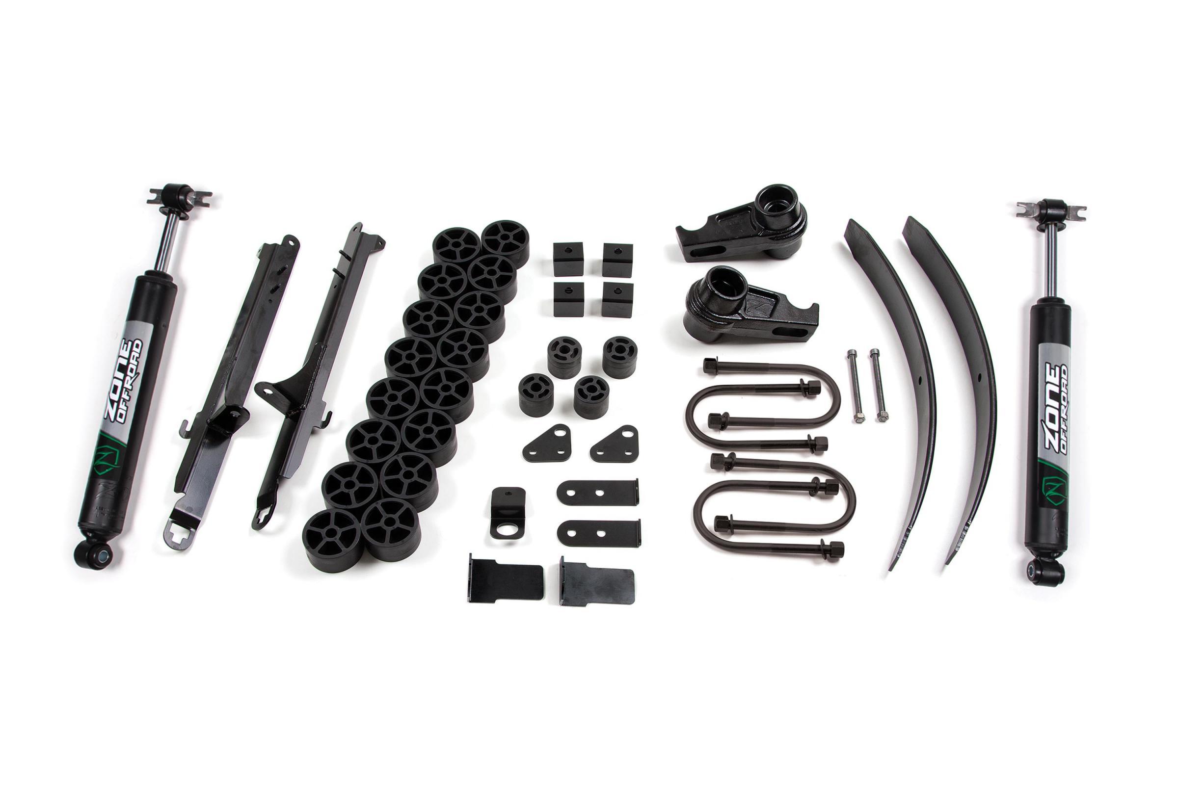 Zone Offroad 08-12 Colorado/Canyon 3.5 Inch Combo Kit With Nitro Shocks - ZONC55N