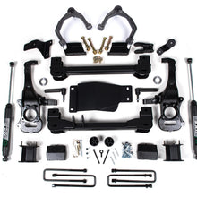 Zone Offroad 19-24 Silverado/Sierra 1500 4 Inch Lift Kit With Fox Adventure Shocks - ZONC67F