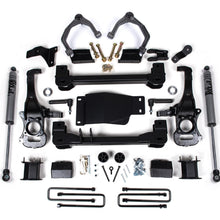 Zone Offroad 19-24 Silverado/Sierra 1500 4 Inch Lift Kit With Fox Adventure Shocks - ZONC67F
