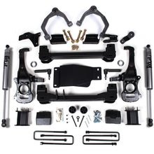 Zone Offroad 19-24 Silverado/Sierra 1500 4WD 6 Inch Lift Kit Fox Adventure Shocks - ZONC68F