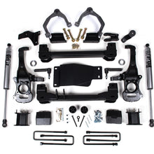 Zone Offroad 19-24 Chevy/GM Trail Boss / AT4 1500 4WD 4 Inch Lift Kit With FOX Shocks - ZONC69F