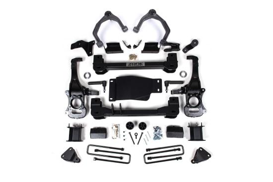 Zone Offroad 19-24 Sierra 1500 Denali 4WD 4 Inch Lift Kit No Shocks - ZONC70