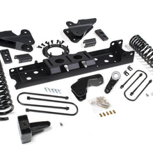 Zone Offroad 19-24 RAM 3500 4 Inch Radius Arm Bracket Gas 2 Inch Rear Block With Overload Nitro Shocks - ZOND108N