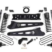 Zone Offroad 19-24 RAM 3500 4 Inch Radius Arm Bracket Gas 2 Inch Rear Block With Overload Nitro Shocks - ZOND108N