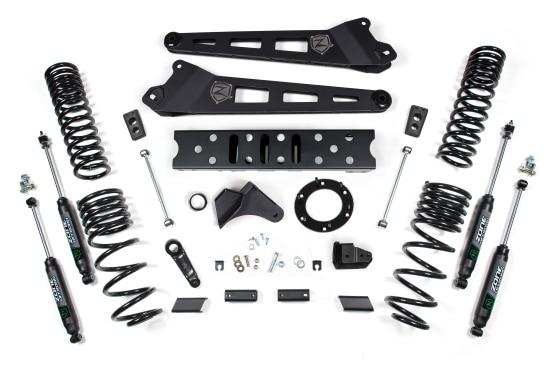 Zone Offroad 19-24 RAM 2500 6.5 Inch Radius Arm 4.5 Inch Rear Coils Diesel 6-Bolt T-Case - ZOND118