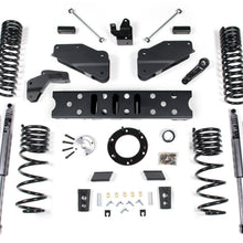 Zone Offroad 19-24 RAM 2500 5.5 Inch Radius Arm Bracket 4.5 Inch Rear Coil Gas 6-Bolt T-Case Fox Adventure Shocks - ZOND123F