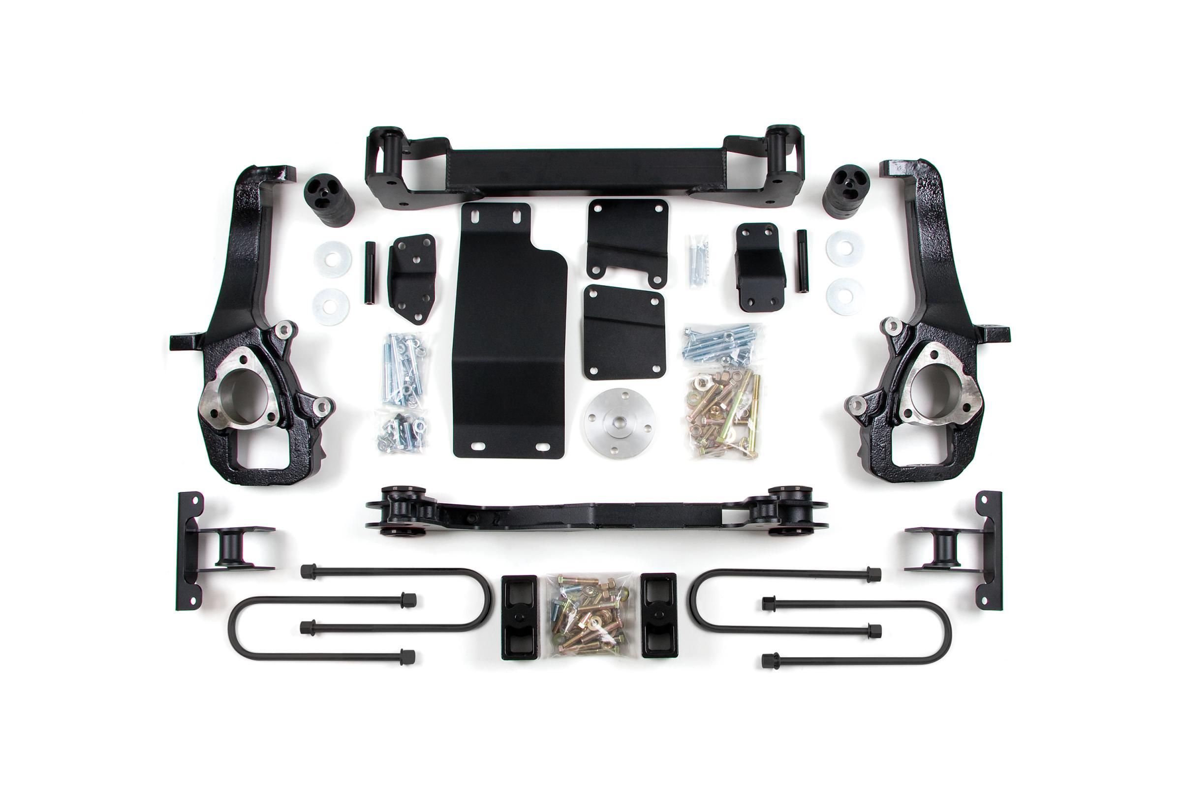 Zone Offroad 02-05 Dodge RAM 1500 5.0 Inch Lift Kit With Nitro Shocks - ZOND14N
