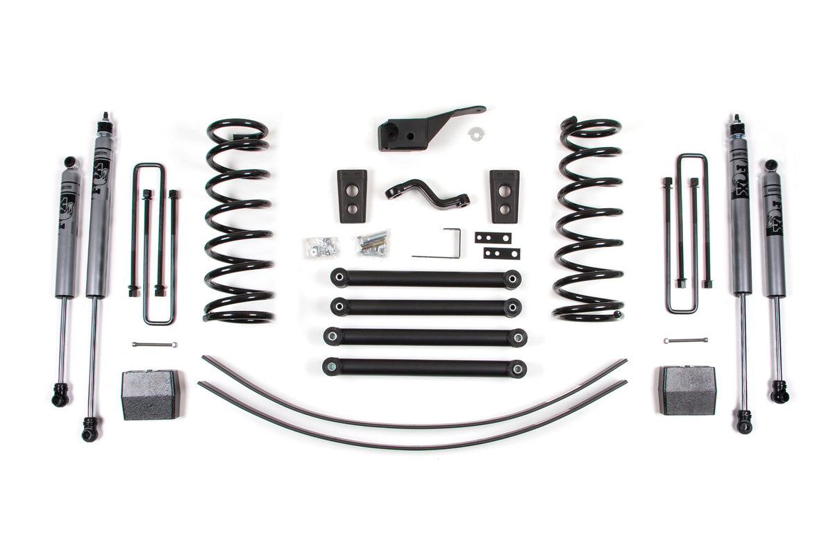 Zone Offroad 1994-1999 Dodge RAM 2500 5.0 Inch Lift Kit Fox Adventure Shocks - ZOND46F