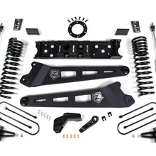 Zone Offroad 19-24 RAM 3500 4.5 Inch Radius Arm 2 Inch Rear Block Without Overload Diesel 8-Bolt T-Case Nitro Shocks - ZOND86N