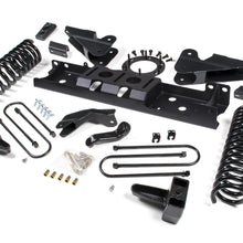 Zone Offroad 19-24 RAM 3500 4.5 Inch Radius Arm Bracket 2 Inch Rear Block With Overload Diesel 8-Bolt T-Case Nitro Shocks - ZOND95N