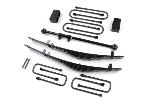 Zone Offroad 00-05 Ford Excursion 4 Inch Leaf Spring Lift Kit No Shocks - ZONF11