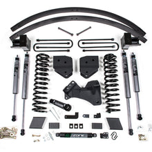 Zone Offroad 17-19 Ford F-250/F-350 Super Duty 6 Inch Lift Kit 3 Inch Rear Block Diesel 3 Leaf Main Fox Adventure Shocks Adventure Series Shocks - ZONF111F