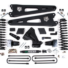 Zone Offroad 23-24 Ford F-250/F-350 Super Duty 4WD 7 Inch Radius Arm Lift Kit 4.5 Inch Rear Block Diesel With Nitro Shocks - ZONF127N