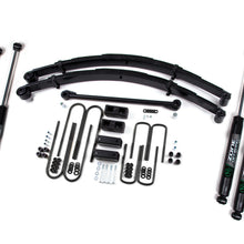 Zone Offroad 00-05 Ford Excursion 6 Inch Leaf Spring Lift Kit With Nitro Shocks - ZONF3N