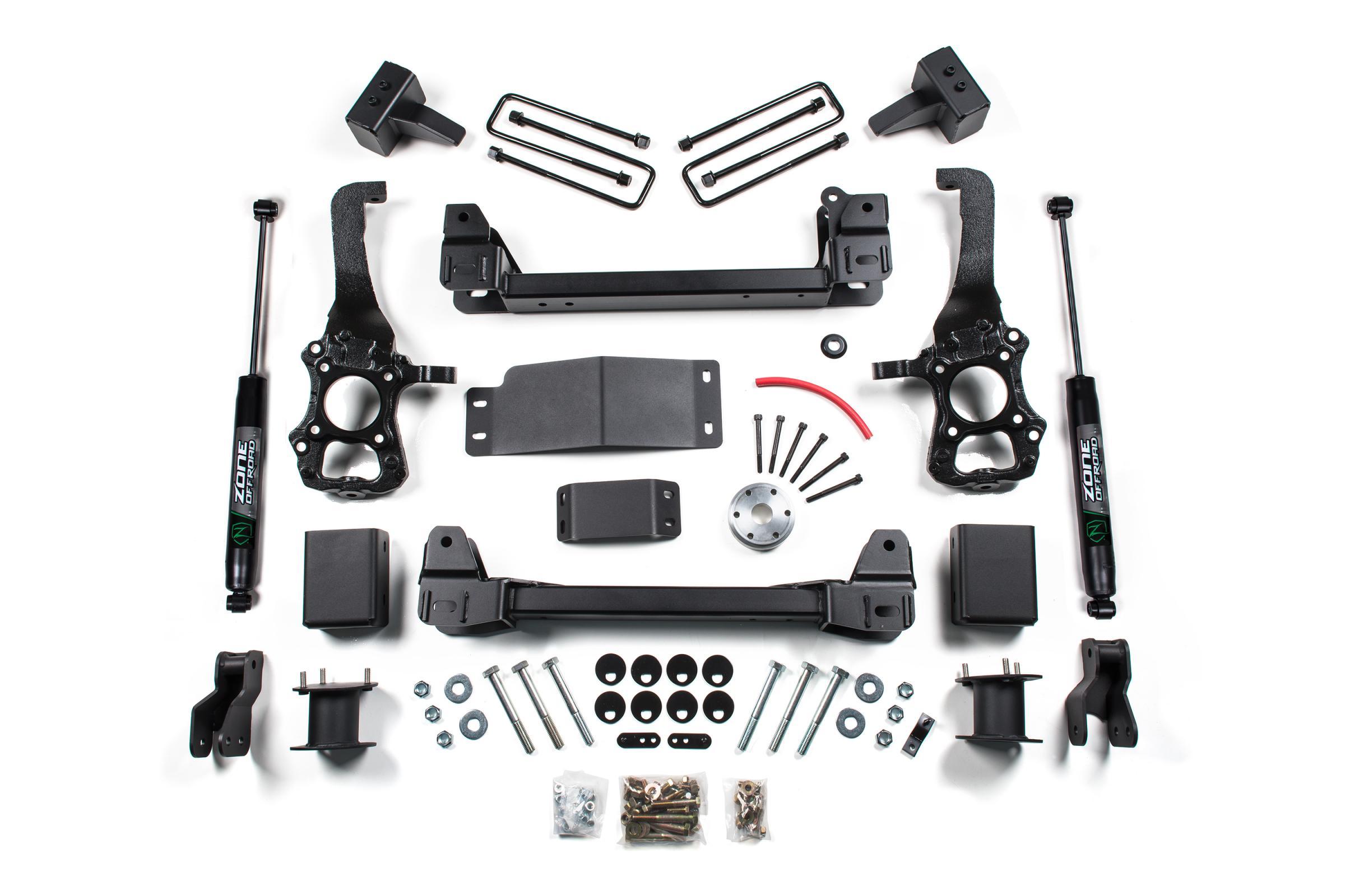 Zone Offroad 15-20 Ford F-150 4WD 4 Inch Lift Kit - ZONF47N