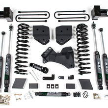 Zone Offroad 17-19 Ford F-250/350 Super Duty 4 Inch Diesel 3 Leaf Main With Nitro Shocks - ZONF50N