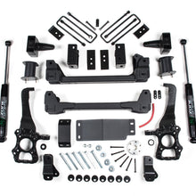 Zone Offroad 15-20 F-150 6 Inch Lift Kit 4-3/8 Inch Rear Block Nitro Shocks - ZONF53N