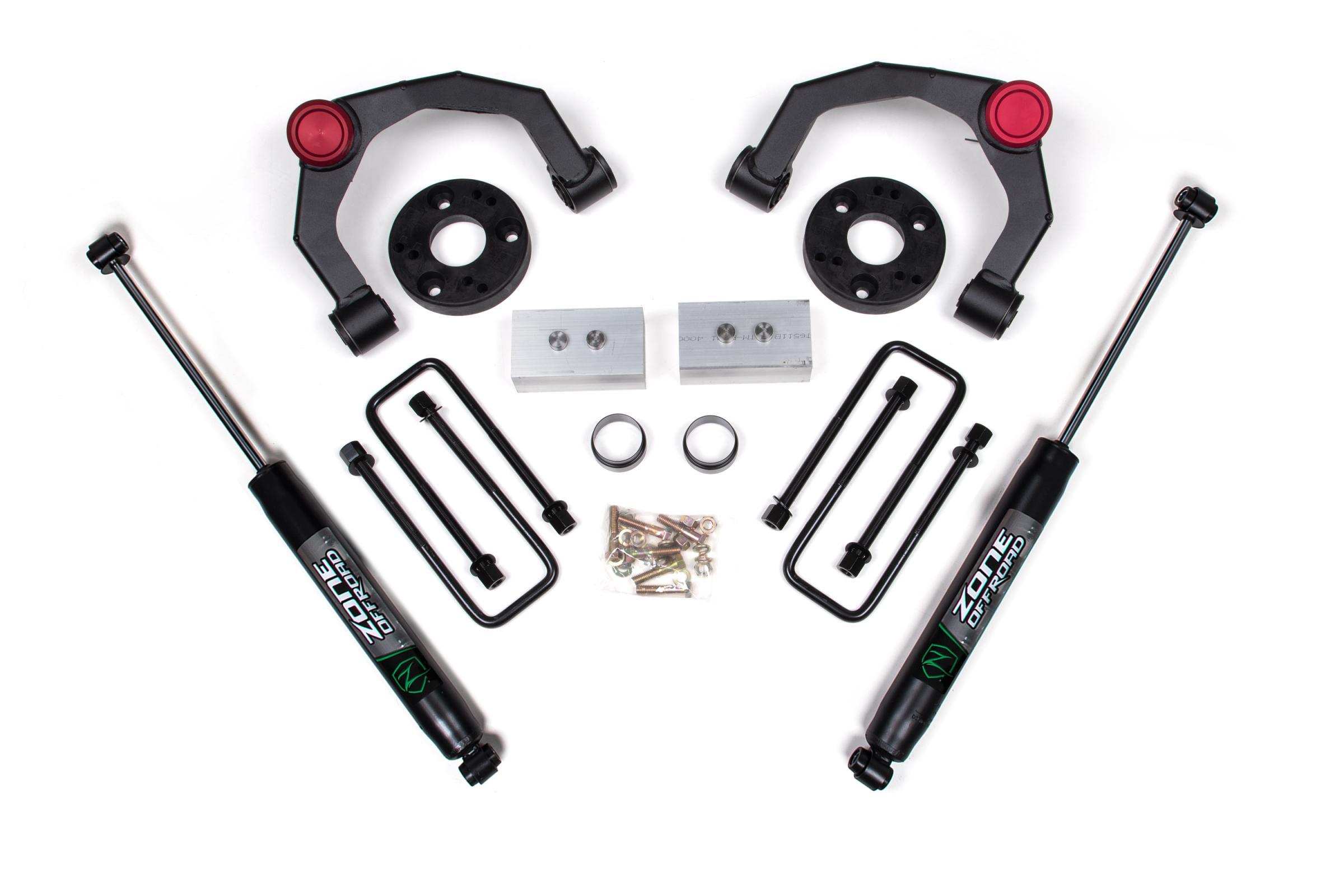 Zone Offroad 15-20 Ford F-150 3 Inch Adventure Series Lift Kit With Nitro Shocks - ZONF66N