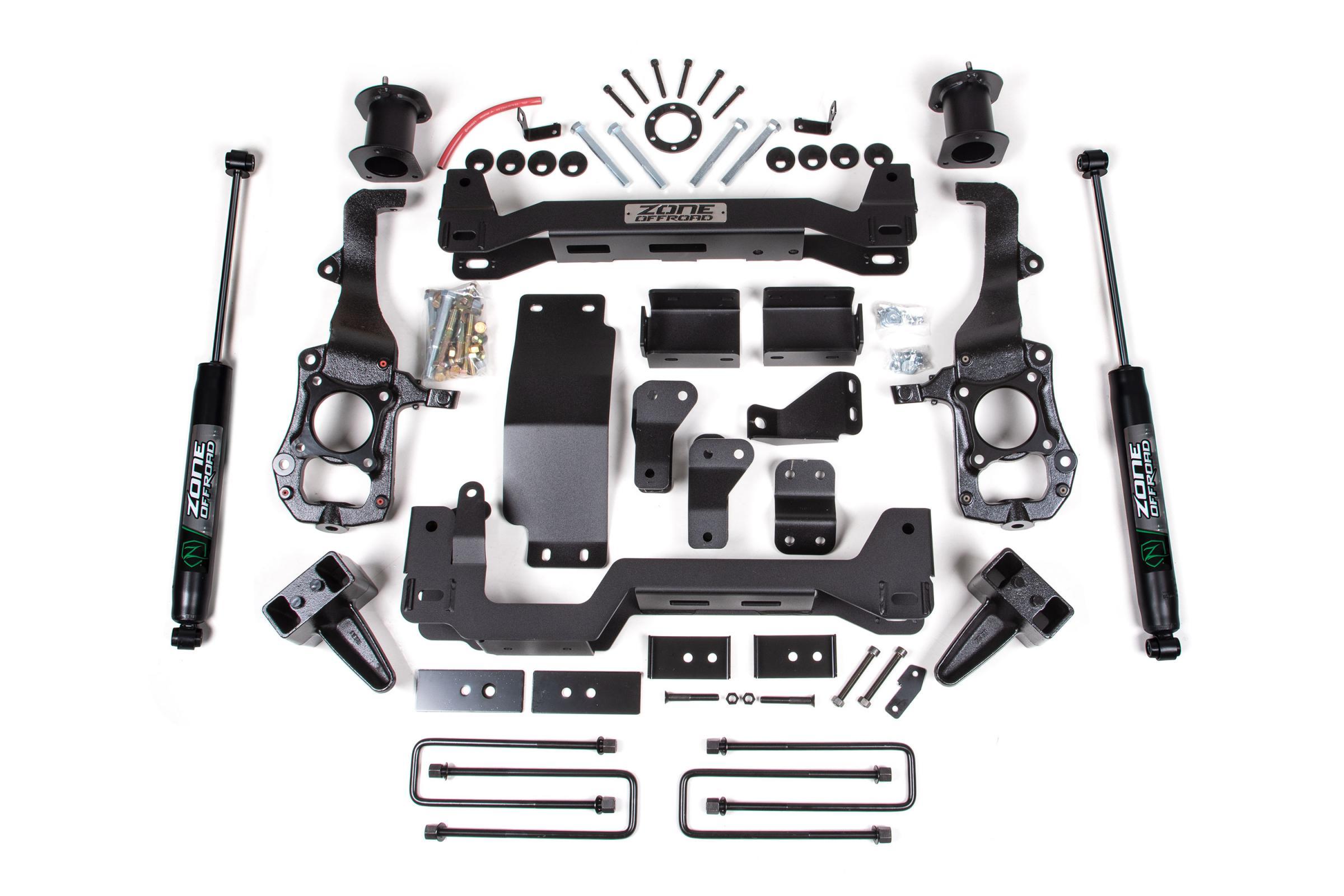 Zone Offroad 2021 Ford F150 4in. Zone Lift System - Fox Shocks - ZONF91F