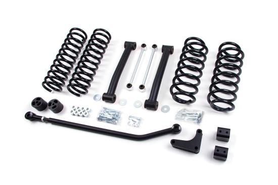Zone Offroad 99-04 Jeep Grand Cherokee WJ 4 Inch Coil Spring Lift Kit No Shocks - ZONJ17