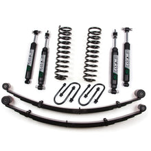 Zone Offroad 84-01 Jeep Cherokee XJ 3 Inch Lift Kit With Rear Springs Chrysler 8.25 Nitro Shocks - ZONJ21N
