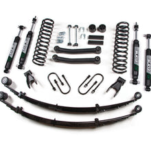 Zone Offroad 84-01 Jeep Cherokee XJ 4.5 Inch Lift Kit With Rear Springs Dana 35 Nitro Shocks - ZONJ24N