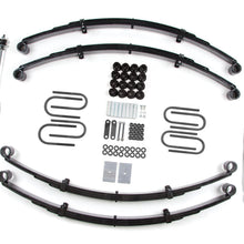 Zone Offroad 87-95 Jeep Wrangler YJ 2 Inch Leaf Spring Lift Kit With Nitro Shocks - ZONJ27N