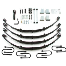 Zone Offroad 87-95 Jeep Wrangler YJ 4 Inch Leaf Spring Lift Kit With PS No Shocks - ZONJ28N