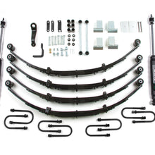 Zone Offroad 87-95 Jeep Wrangler YJ 4 Inch Leaf Spring Lift Kit With PS No Shocks - ZONJ28N