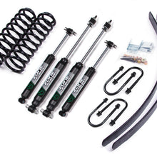 Zone Offroad 84-01 Jeep Cherokee XJ 3 Inch Coil Spring Lift Kit With Dana 35 Axle With Nitro Shocks - ZONJ7N
