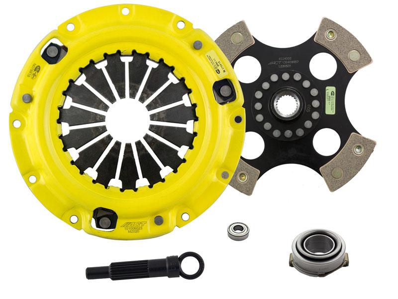 ACT Clutches HD/Race Rigid 4 Pad (1990-1995 Protege,1991-1996 Escort) - ZP2-HDR4