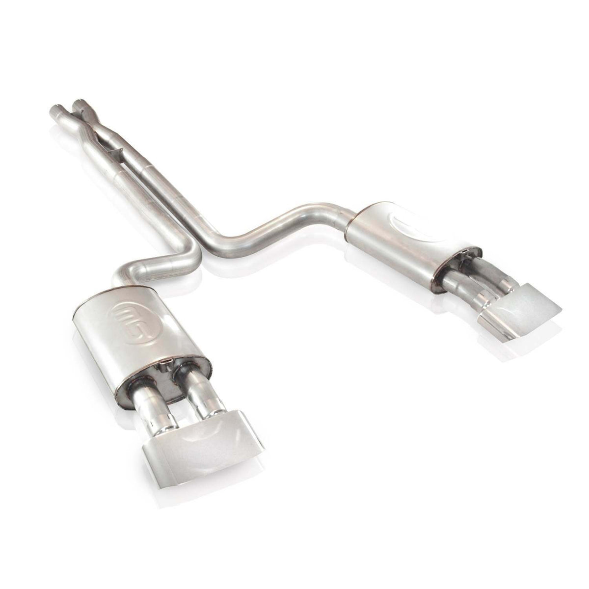 Stainless Works Catback Dual Turbo Chambered Mufflers Performance Connect (1990-1995 Corvette) - ZR1CHAMSW