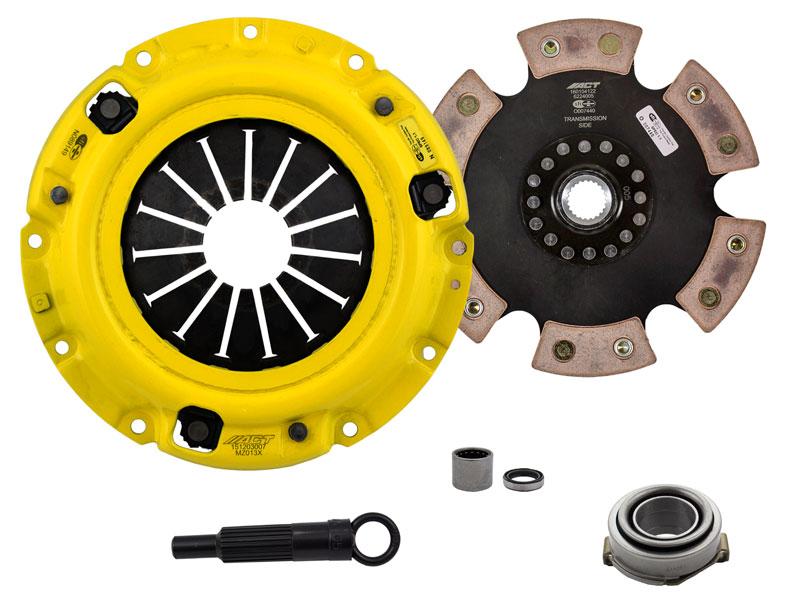 ACT Clutches ACT XT/Race Rigid 6 Pad Kit (1983-1991 RX-7) - ZX2-XTR6