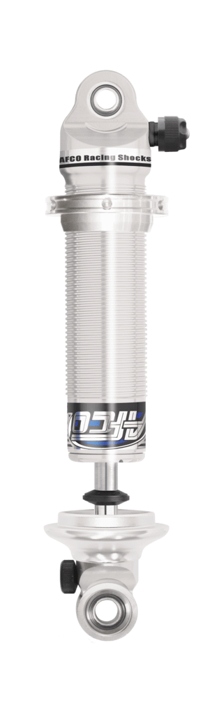 AFCO Aluminum Shock Twin Tube 38 Series Double Adjustable Street Rod 7 Inch Stroke Coil Over w/ Short Rod End Clear AFCO - 3870SRCZ