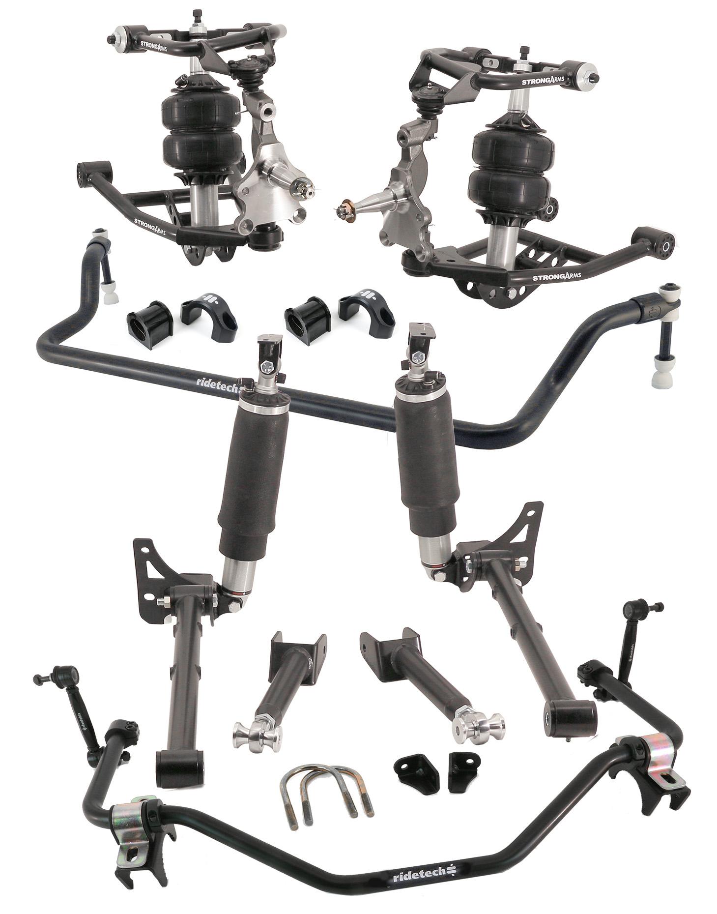Ridetech HQ Air Suspension System For 1968-1972 GM A-Body. - 11240298